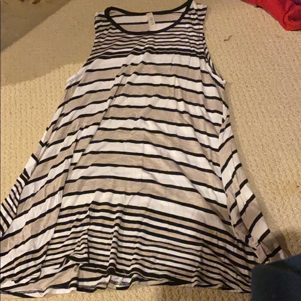 striped dress